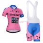 Women Cycling Jersey Kit Saxo Bank Sky Short Sleeve 2015 Purple