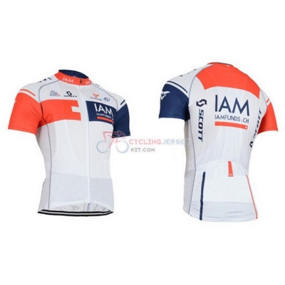 IAM Cycling Jersey Kit Short Sleeve 2016 White [AR1262]