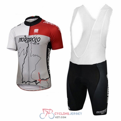 2017 Sportful Mortirolo Cycling Jersey Kit Short Sleeve gray