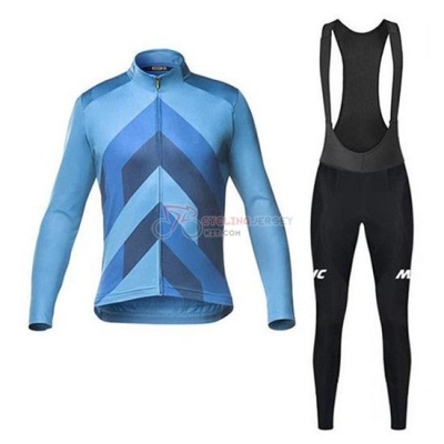 Mavic Cycling Jersey Kit Long Sleeve 2020 Blue