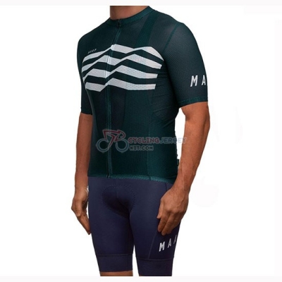 Maap Flag Cycling Jersey Kit Short Sleeve 2019 Green White Black