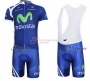 Movistar Cycling Jersey Kit Short Sleeve 2011 Blue