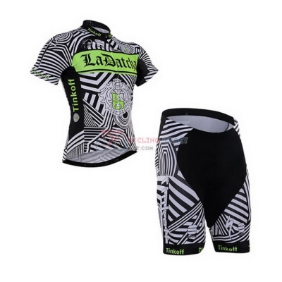 Saxobank Cycling Jersey Kit Short Sleeve 2016 Black White