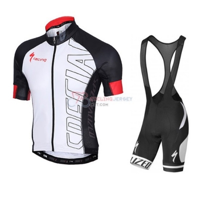 Specialized Cycling Jersey Kit Short Sleeve 2016 Black And White