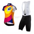 Women Cycling Jersey Kit Assos Short Sleeve 2016 Yellow And Red