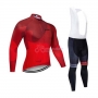 Northwave Cycling Jersey Kit Long Sleeve 2020 Red