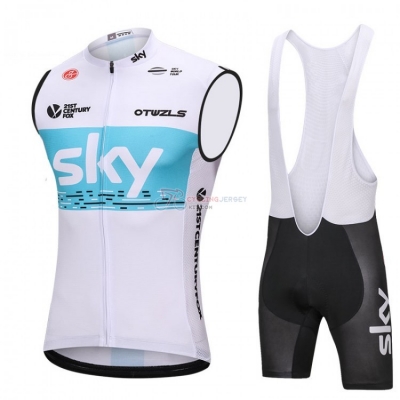 Wind Vest 2018 Sky White and Blue