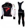 Pinarello Cycling Jersey Kit Long Sleeve 2010 Black And White