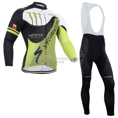 Specialized Cycling Jersey Kit Long Sleeve 2014 Black And Green