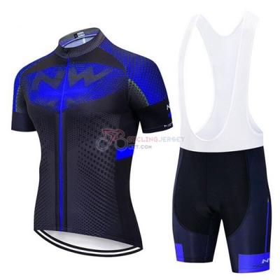 Northwave Cycling Jersey Kit Short Sleeve 2020 Bluee Black