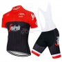 Segafredo Zanetti Cycling Jersey Kit Short Sleeve 2020 Red Black