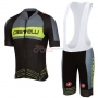 Castelli Cycling Jersey Kit Short Sleeve 2016 Green And Black