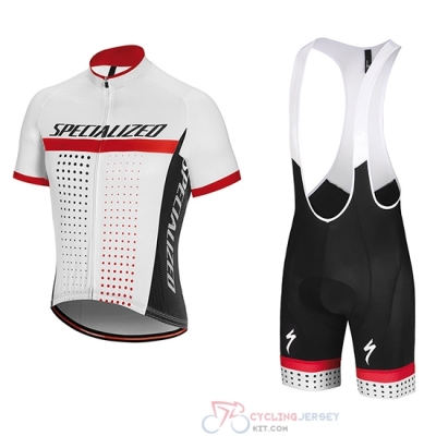Specialized Cycling Jersey Kit Short Sleeve 2018 White Red