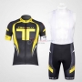 Castelli Cycling Jersey Kit Short Sleeve 2011 Yellow And Black