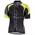 Look Cycling Jersey Kit Short Sleeve 2016 Black And Yellow