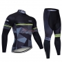 Northwave Cycling Jersey Kit Long Sleeve 2019 Black Gray