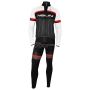 Nalini Cycling Jersey Kit Long Sleeve 2020 Black White Red(1)