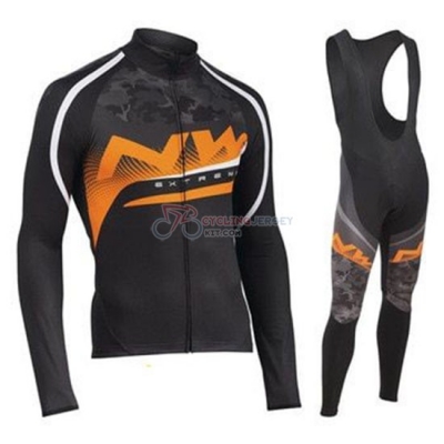 Northwave Cycling Jersey Kit Long Sleeve 2019 Orange Black