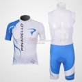 Pinarello Cycling Jersey Kit Short Sleeve 2011 Blue And White
