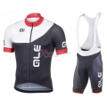 ALE Cycling Jersey Kit Short Sleeve 2016 White And Black