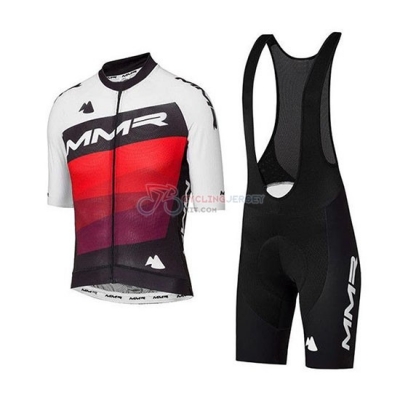 MMR Cycling Jersey Kit Short Sleeve 2020 White Black Red