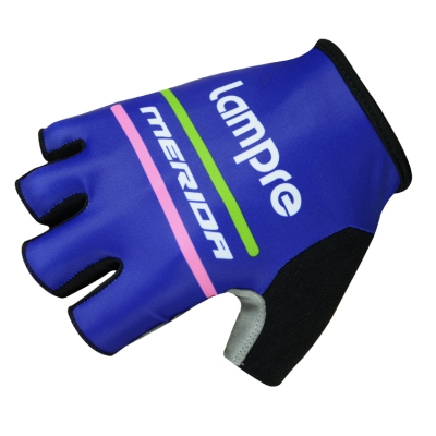Cycling Gloves Lampre 2015 blue