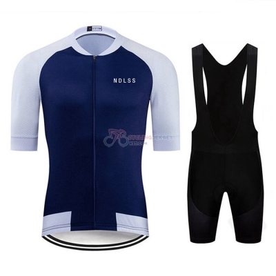 NDLSS Cycling Jersey Kit Short Sleeve 2020 White Blue