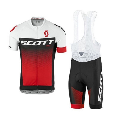 Scott Cycling Jersey Kit Short Sleeve 2017 black and red