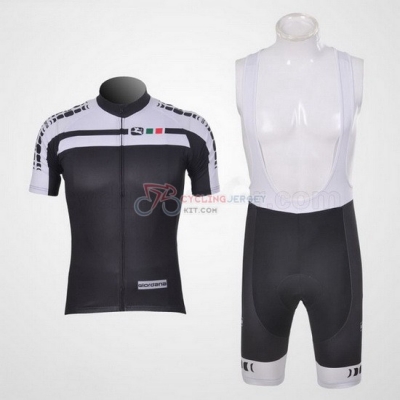 Giordana Cycling Jersey Kit Short Sleeve 2012 White And Black