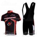 Merida Cycling Jersey Kit Short Sleeve 2011 Black And Red