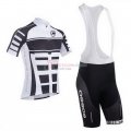 Assos Cycling Jersey Kit Short Sleeve 2013 White And Black