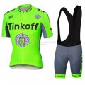 Thinkoff Cycling Jersey Kit Short Sleeve 2016 Black And Green