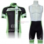 Cannondale Cycling Jersey Kit Short Sleeve 2011 White And Green