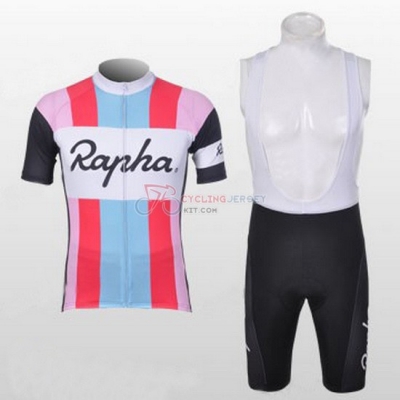 Rapha Cycling Jersey Kit Short Sleeve 2012 Red And White