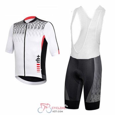 2017 RH+ Cycling Jersey Kit Short Sleeve gray and white