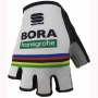 2018 Bora Short Finger Gloves White