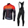 Nalini Cycling Jersey Kit Long Sleeve 2020 Orange Black