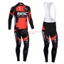 BMC Cycling Jersey Kit Long Sleeve 2013 Black And Red