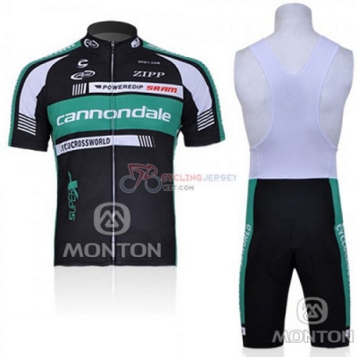 Cannondale Cycling Jersey Kit Short Sleeve 2011 Black And Green
