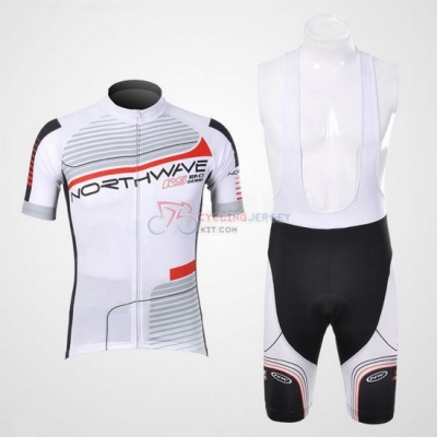Northwave Cycling Jersey Kit Short Sleeve 2012 Red And White [AR0852]