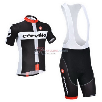 Cervelo Cycling Jersey Kit Short Sleeve 2013 White And Black