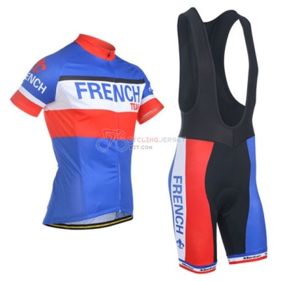French Cycling Jersey Kit Short Sleeve 2014
