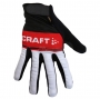 2020 Craft Long Finger Gloves Black Red White