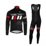 Nalini Cycling Jersey Kit Long Sleeve 2020 Black Red White