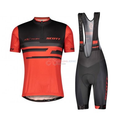 Scott Cycling Jersey Kit Short Sleeve 2021 Red Black