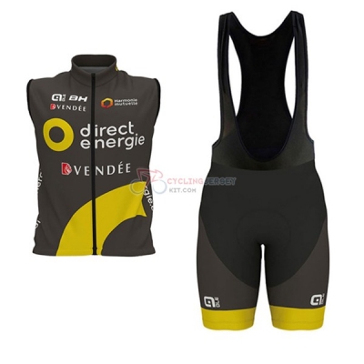 Wind Vest 2017 Direct Energie black and yellow