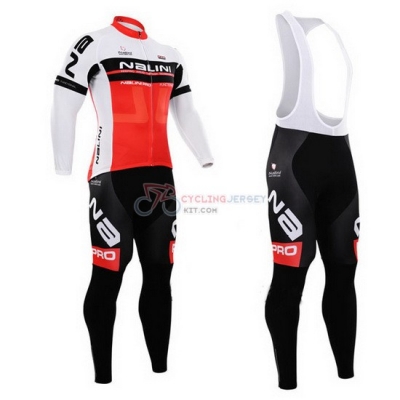 Nalini Cycling Jersey Kit Long Sleeve 2015 Red And White