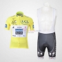 Saxobank Cycling Jersey Kit Short Sleeve 2010 Yellow