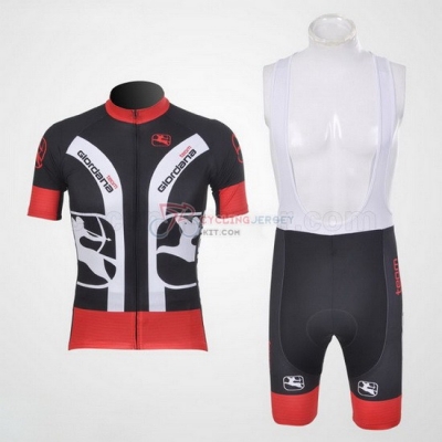 Giordana Cycling Jersey Kit Short Sleeve 2011 Red And Black
