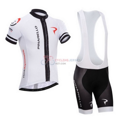 Pinarello Cycling Jersey Kit Short Sleeve 2014 Black And White